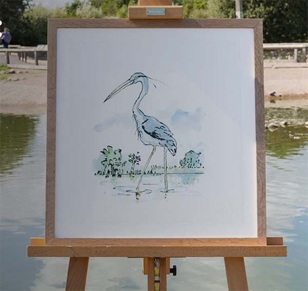 Enter the Quentin Blake: Drawn to Water art competition with WWT