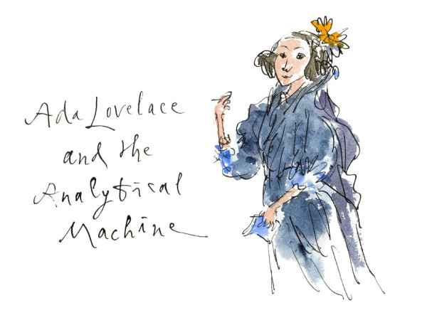 Quentin Blake Great Scientists Magnet Set Fitzwilliam Museum Pack of 4 